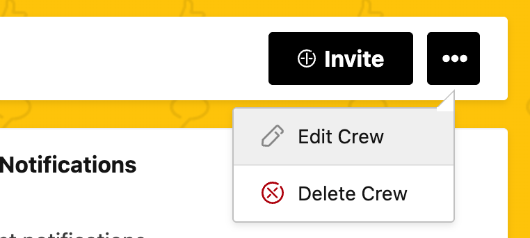 Social Club UI after saving, path back toward the crew.